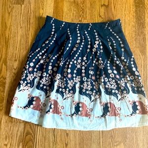 Blue boho skirt by H & M